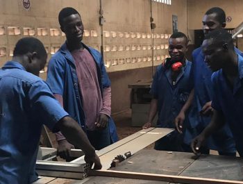 Capentry students, Lome Togo